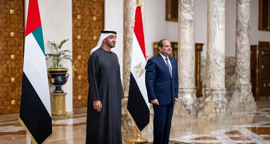 UAE President receives Egyptian President on arrival in Abu Dhabi