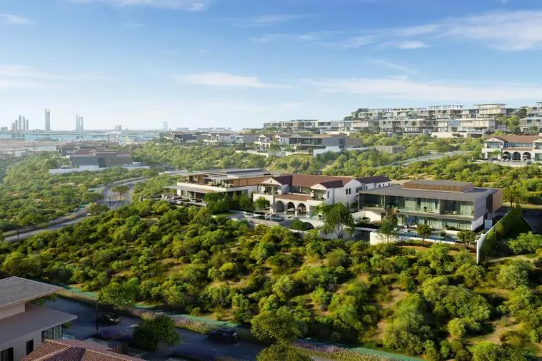 Modon unveils luxury residences on the east hill at Nawayef on Hudayriyat Island. Image Courtesy: Modon