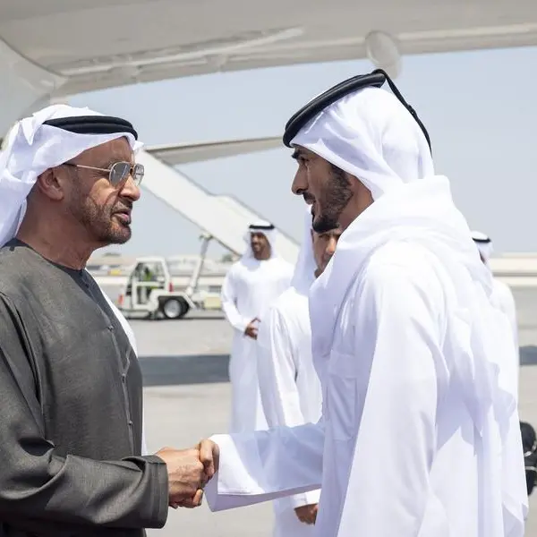 UAE President arrives in Doha on fraternal visit