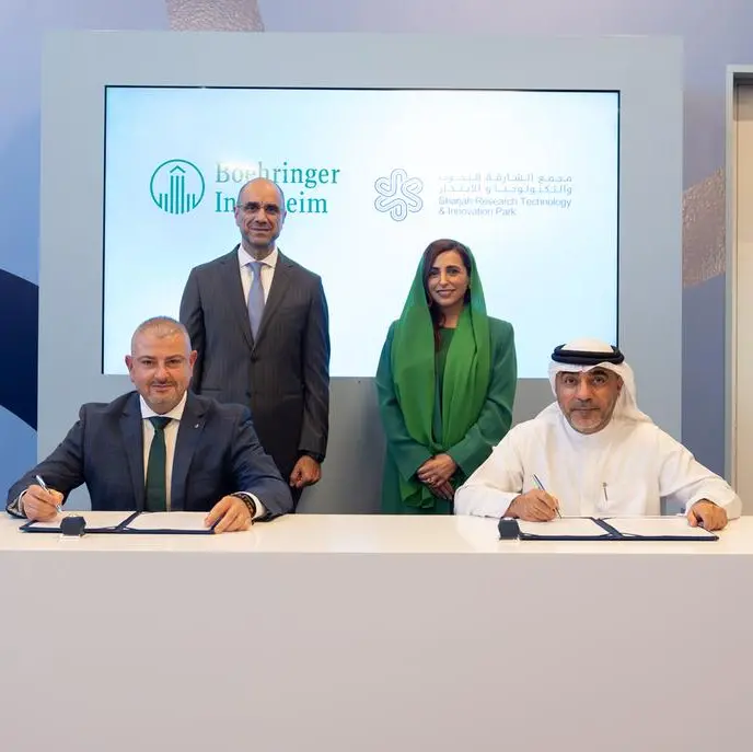 Sharjah Research, Technology and Innovation Park and Boehringer Ingelheim sign strategic partnership