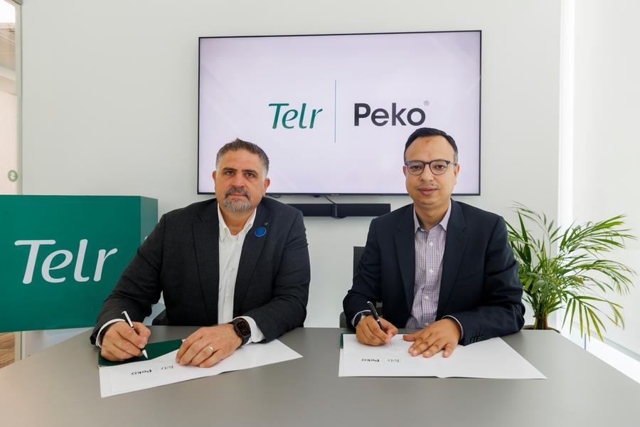 Telr and Peko ink a strategic partnership agreement to launch Telr Incepta