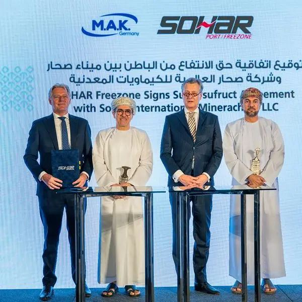 Sohar Port and Freezone, MAK Germany Subsidiaries, and OQ sign agreements to develop integrated PTA and PET facilities
