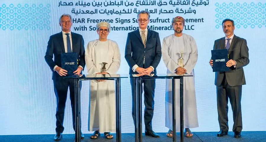 Sohar Port and Freezone, MAK Germany Subsidiaries, and OQ sign agreements to develop integrated PTA and PET facilities