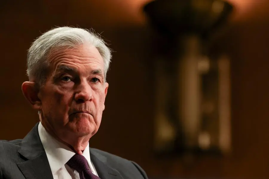 U.S. Federal Reserve Chair Jerome Powell looks on, on the day he testifies before a Senate Banking, Housing and Urban Affairs Committee hearing on \"The Semiannual Monetary Policy Report to the Congress,\" on Capitol Hill in Washington, D.C., U.S., June 25, 2025. REUTERS/Kevin Mohatt. , Reuters