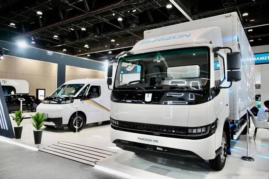 Farizon H9E electric truck. Image Courtesy: Jameel Motors