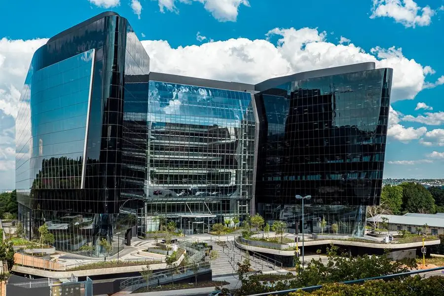 Growthpoint\\'s office development at 144 Oxford Road in Rosebank. Image Courtesy: Growthpoint Properties