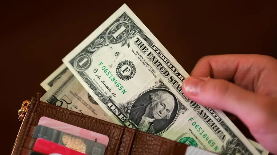 Dollar rises but still not far from pre-war levels, data awaited