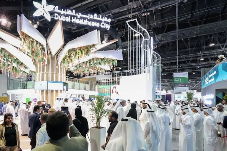 Arab Health 2025 to begin tomorrow with over 3,800 exhibitors. Image courtesy: WAM