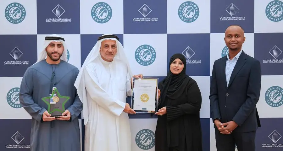 مركز دبي التجاري العالمي ومركز دبي للمعارض يحصلان على شهادة الاستدامة العالمية