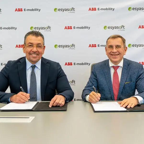 Esyasoft e-Mobility تعلن عن شراكة استراتيجية مع ABB E-mobility لتسريع جهود نشر محطات شحن المركبات الكهربائية حول العالم
