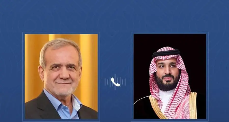 Saudi Crown Prince holds phone call with President of Iran