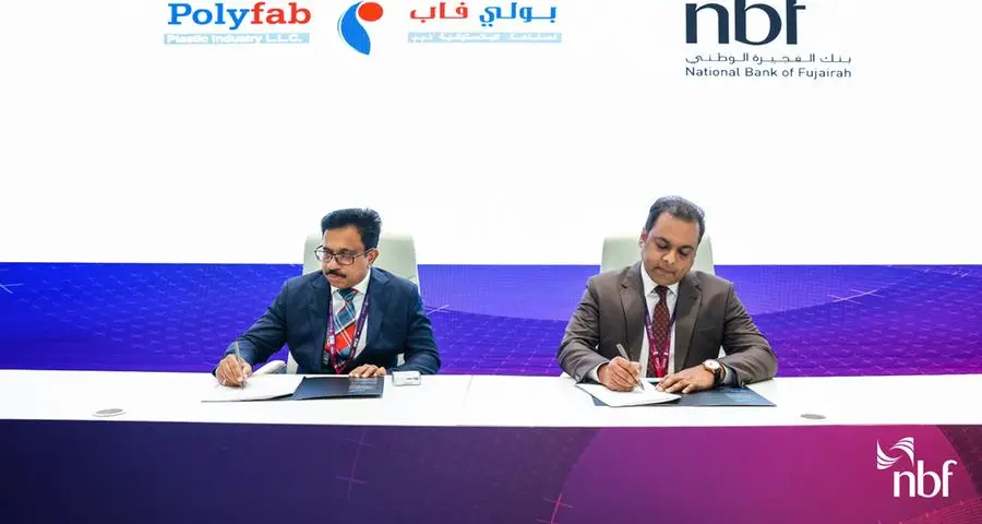 National Bank of Fujairah and Polyfab Plastic Industry sign MoU to support manufacturing growth and industrial expansion