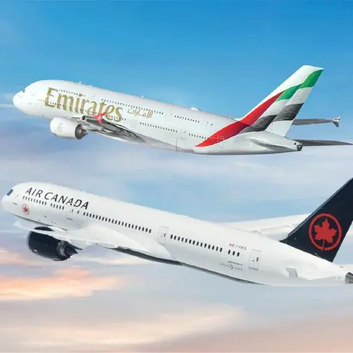 Emirates and Air Canada extend codeshare partnership until 2032