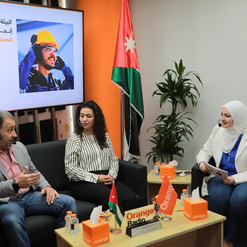 On World Day for Safety and Health at Work Orange Jordan carries out various initiatives
