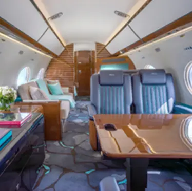 Flexjet & Ferretti Group unveil the Riva Volare private jet & helicopter interior