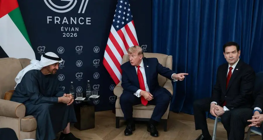 UAE President meets US President on sidelines of G7 Summit