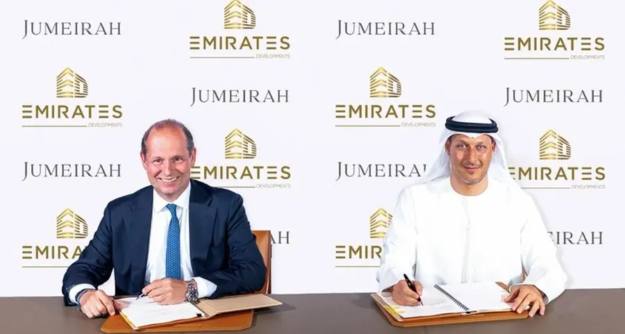 \"الإمارات للتطوير\" توقّع اتفاقية مع جميرا لتطوير مشروع سكني فاخر يحمل علامة جميرا في جزيرة الماريه في إمارة أبوظبي