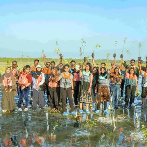 هوتباك تنظم مبادرة لزراعة أشجار القرم في محمية الزوراء بعجمان
