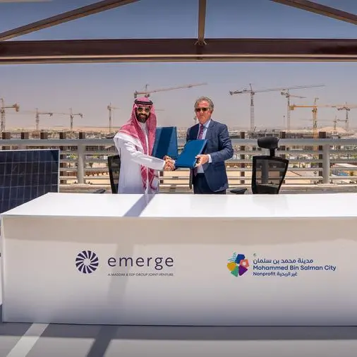 Emerge, Misk City sign landmark solar agreement to power vision for green urban future