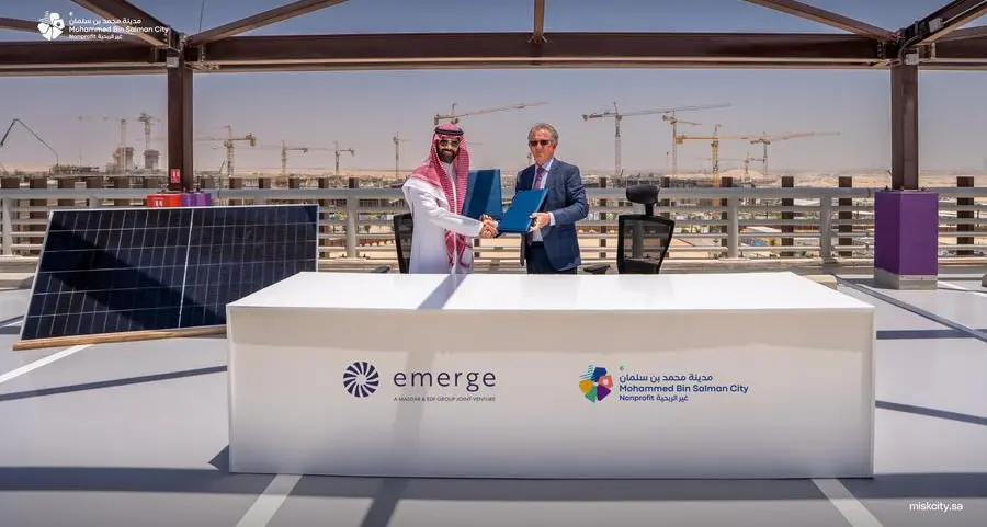 Emerge, Misk City sign landmark solar agreement to power vision for green urban future