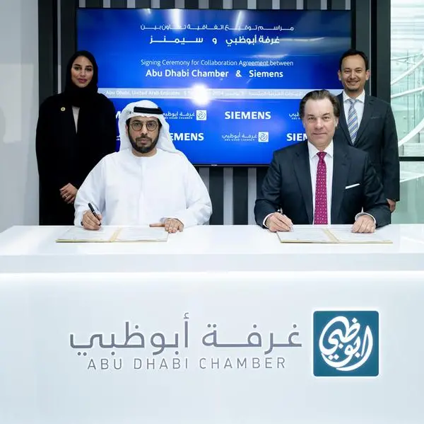 Abu Dhabi Chamber signs collaboration agreement with Siemens