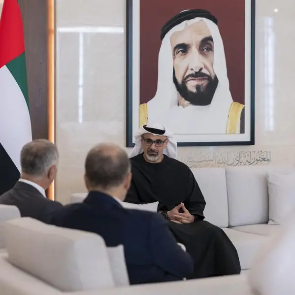 Khaled bin Mohamed bin Zayed meets Group CEO of HSBC