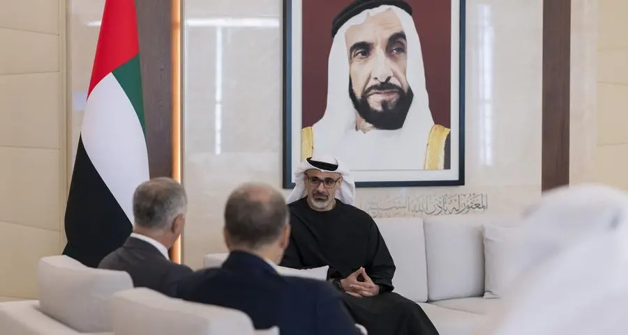 Khaled bin Mohamed bin Zayed meets Group CEO of HSBC