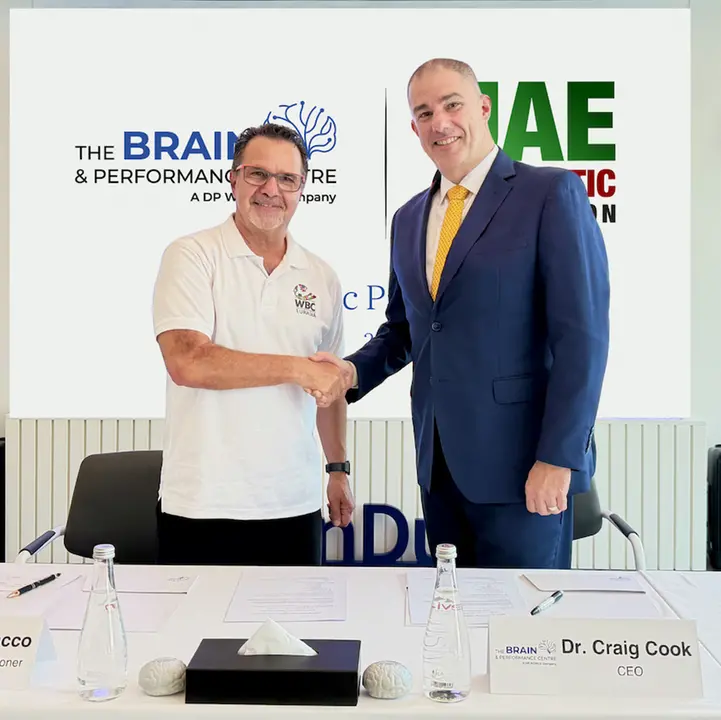 The Brain & Performance Centre, A DP World Company, announces strategic partnership with UAE Athletic Commission