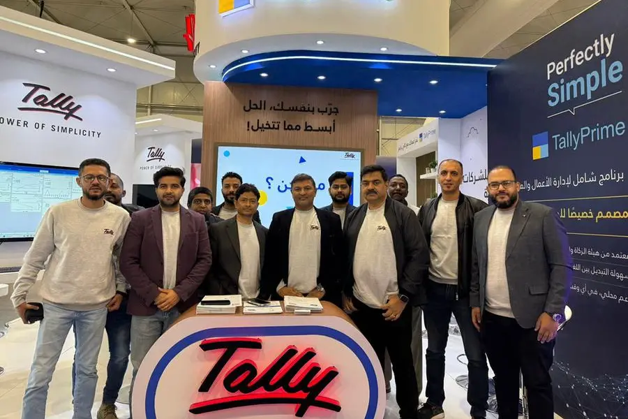 Tally Solutions team at LEAP 2025. Image Courtesy: Tally Solutions