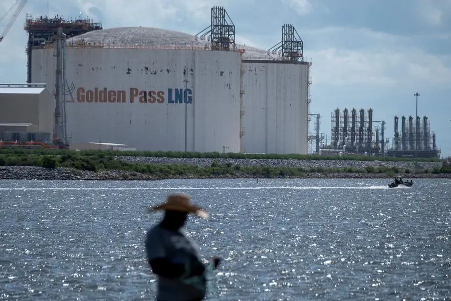 FILE PHOTO: A view of Golden Pass LNG facility in Port Arthur, Texas, U.S., June 23, 2025. REUTERS/Joel Angel Juarez. , Reuters