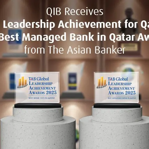 QIB receives CEO Leadership Achievement for Qatar and Best Managed Bank in Qatar Awards from The Asian Banker