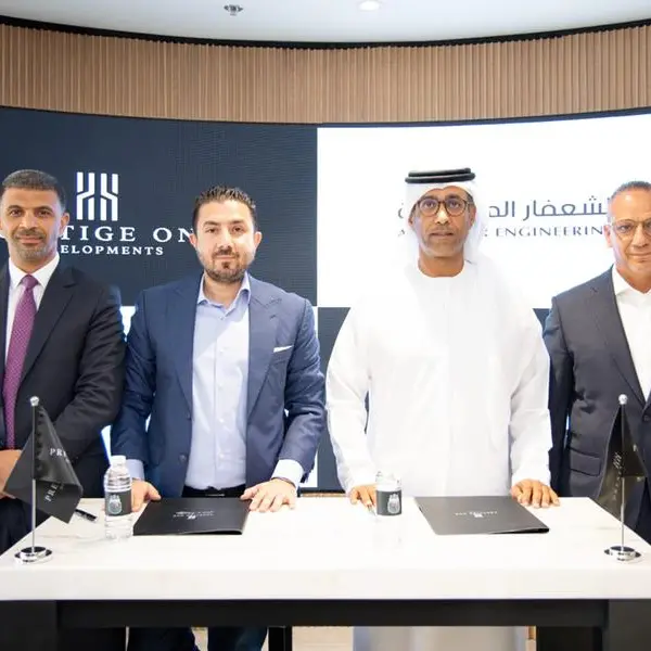 \"بريستيج ون للتطوير\" تعيّن \"الشعفار للهندسة\" مقاولاً رئيسيّاً لمشاريعها المرتقبة