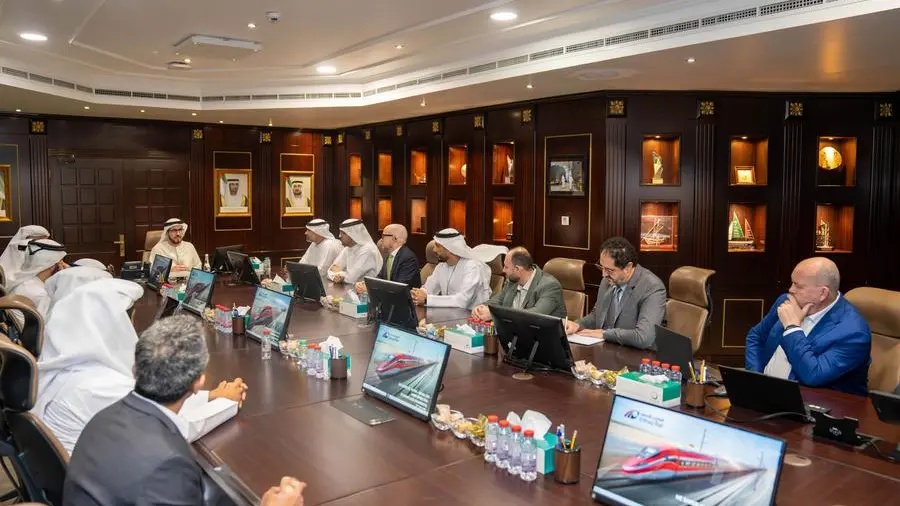 DEWA, Etihad Rail explore areas of collaboration