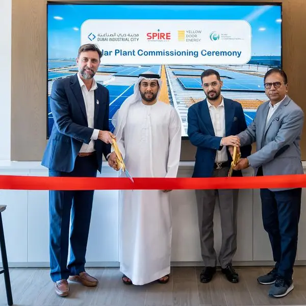 سباير إنترناشيونال وYellow Door Energy تدشنان محطة طاقة شمسية على الأسطح في مدينة دبي الصناعية