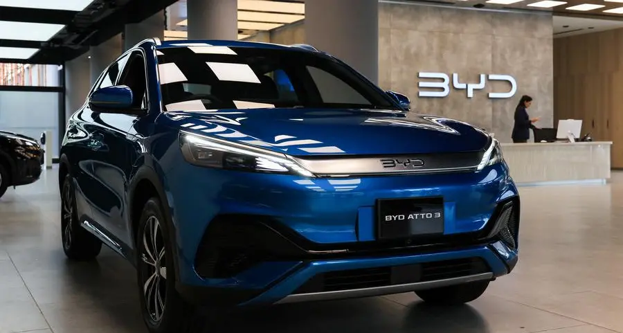 China's BYD to assemble EVs in Pakistan from 2026