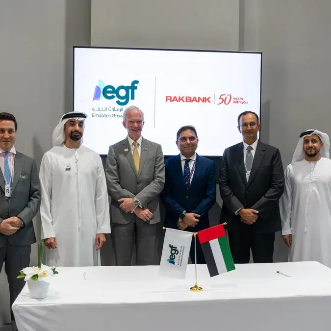 RAKBANK and Emirates Growth Fund signed strategic MOU at Make It in the Emirates to accelerate SME Growth