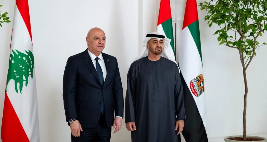 Lebanese President condemns Iranian attacks on UAE during call with UAE President