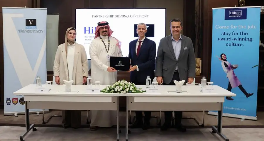 Vatel Bahrain and Hilton Bahrain City Centre collaborate on hospitality training, professional development and consultancy