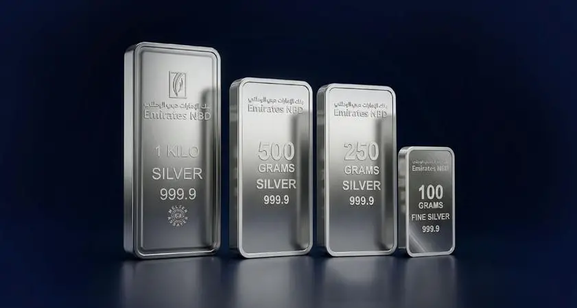 Emirates NBD expands precious metals offering with branded silver bars
