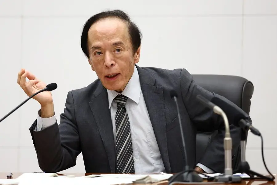 Bank of Japan Governor Kazuo Ueda attends a press conference after a BOJ policy meeting in Tokyo, Japan June 17, 2025. REUTERS/Issei Kato. , Reuters