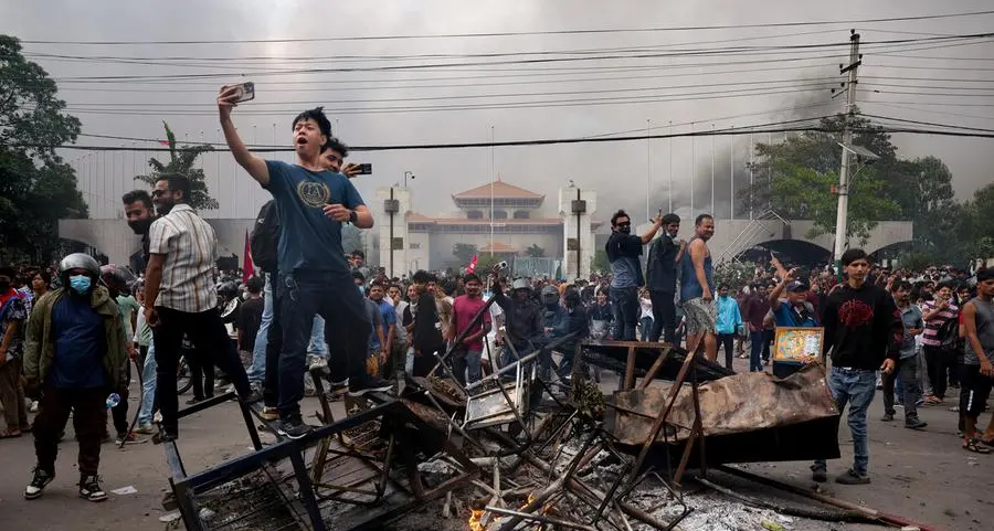 Soldiers guard Nepal's parliament after two days of deadly protests