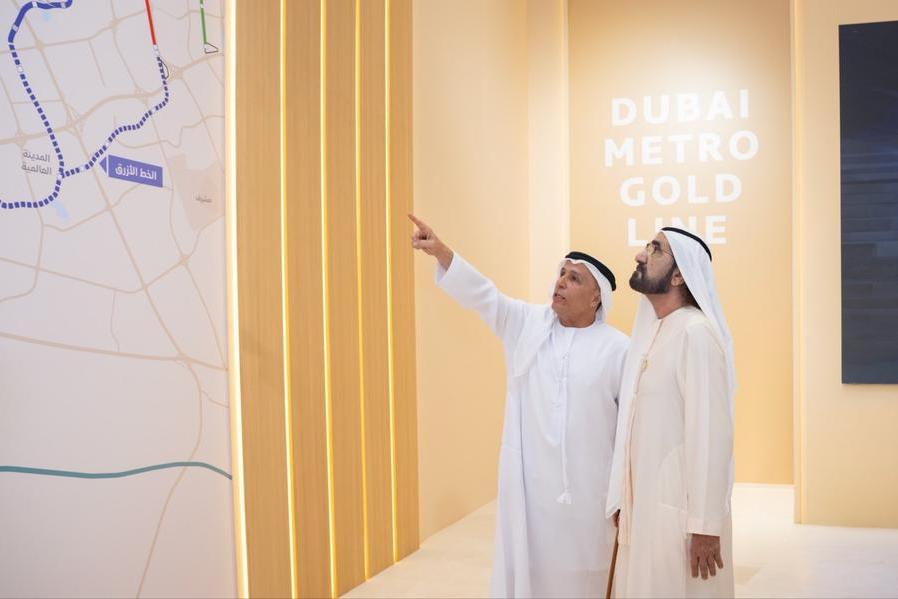 Dubai ruler launches $9.3bln Gold Line metro project