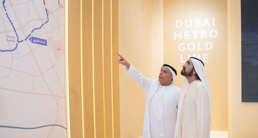Dubai ruler launches $9.3bln Gold Line metro project