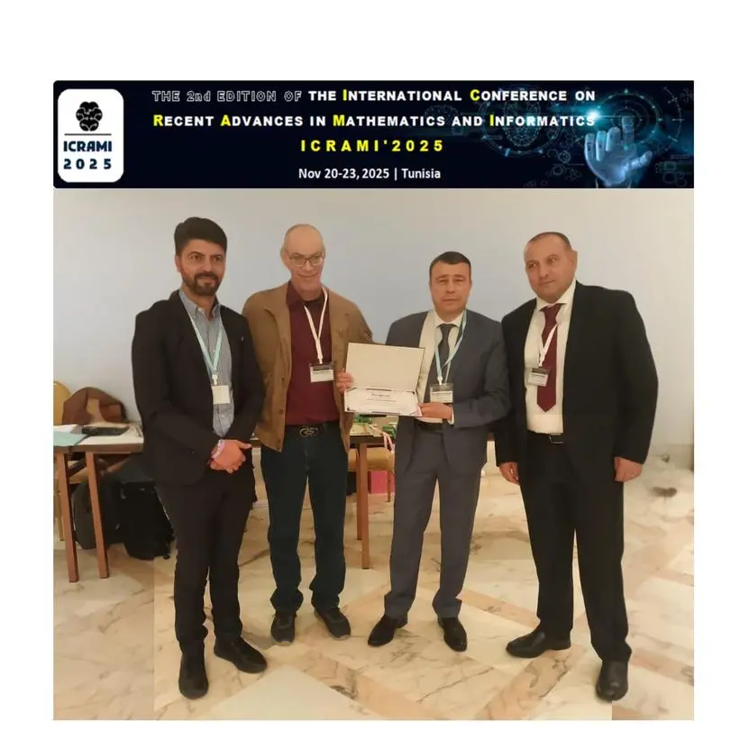 رئيس قسم الحوسبة بجامعة الخليج العربي متحدثًا رئيسيًا في المؤتمر الدولي للرياضيات والمعلوماتية بتونس