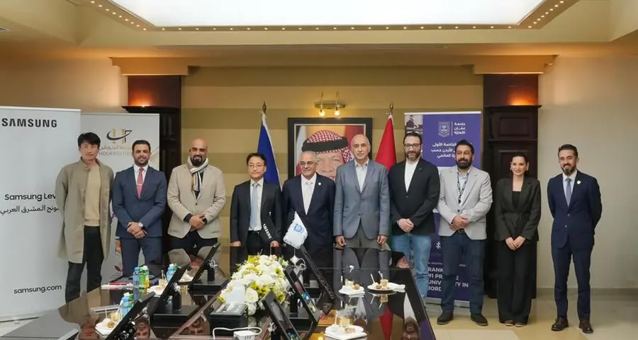 سامسونج إلكترونيكس المشرق العربي تفتتح معرضاً تفاعلياً في جامعة عمان الأهلية في إطار تجديد الشراكة بين الطرفين