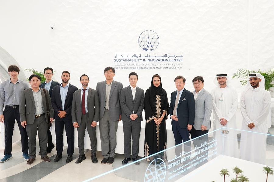 Exploring Innovation in Clean Energy: South Korean Delegation Visits DEWA in Dubai