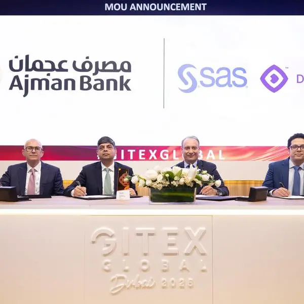 مصرف عجمان يعقد شراكة مع شركتي «SAS» و«DataScience Middle East»