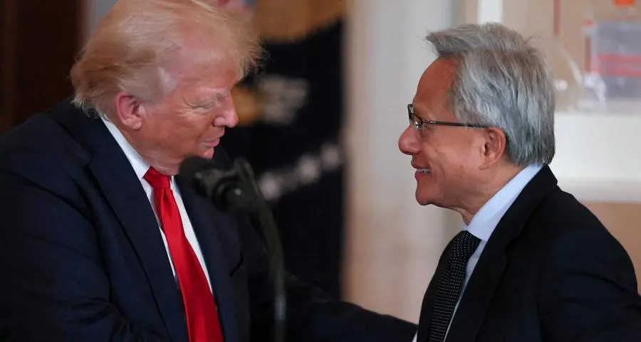 Nvidia CEO joins Trump's thorny trade mission to China