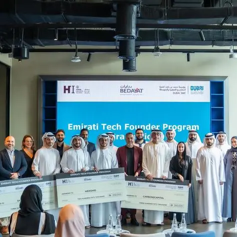 Dubai SME and Bedayat celebrate completion of the Emirati Tech Founder Program