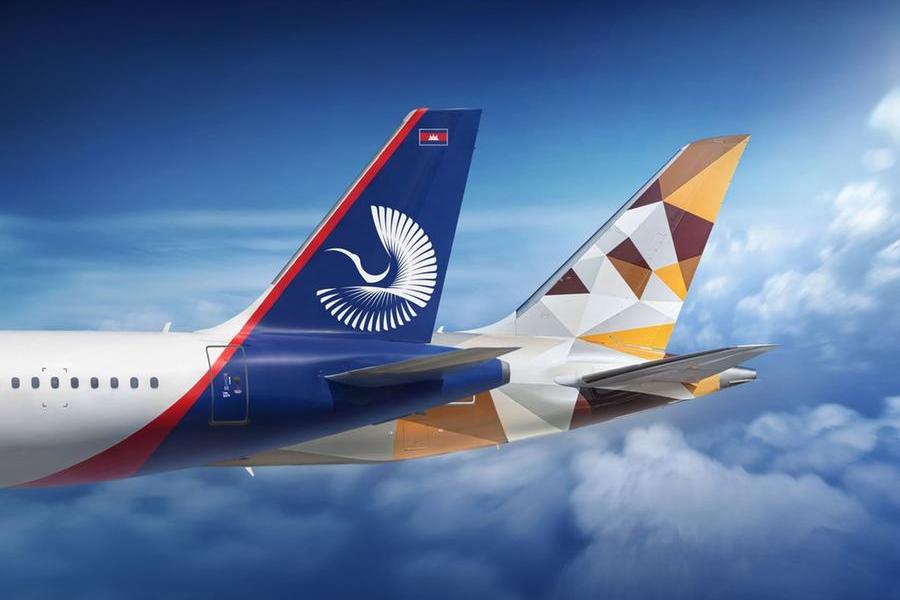 Etihad Airways launches codeshare with Air Cambodia